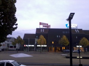 Stationsplein (Bahnhofsvorplatz) in Enschede