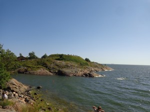 Insel vor Helsinki