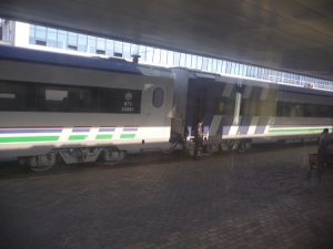 Zug in Taschkent