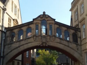 Die Brücke eines Colleges in Oxford