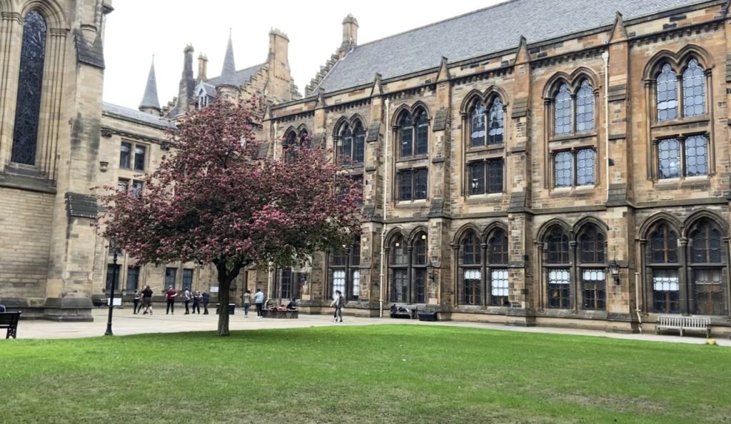 Alte Gebäude der Glasgow University