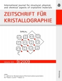 coverpage: Zeitschrift für Naturforschung B 224(9) (2009)