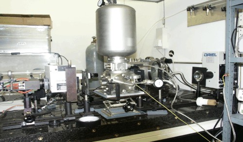 Experimental setup in the laboratory