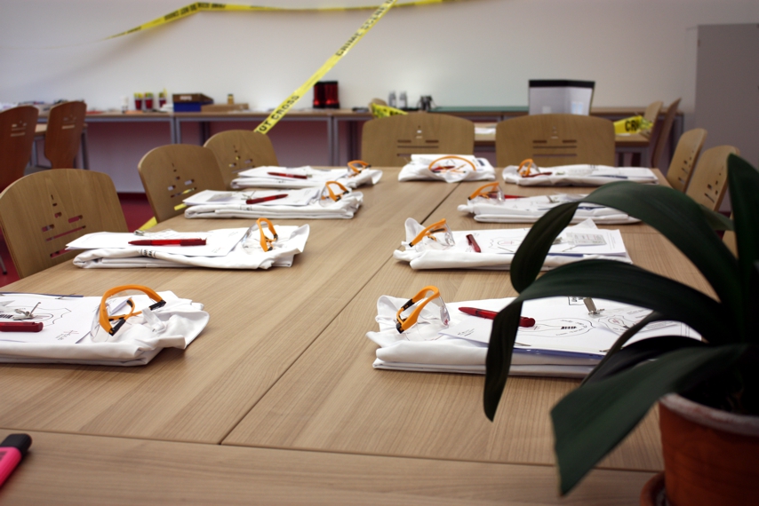 Eindruck aus dem Kriminologie Workshop im neuen Geb&auml;ude