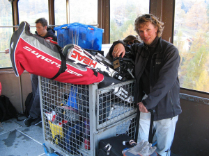 Nico Kurpiers, ehemaliger Sportstudent an der WWU Mnster, erforscht in Neuseeland Gelenkbelastungen beim Freestyle-Skifahren.