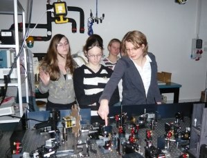 Girls Day 2008 am Fachbereich Physik der Universitt Mnster