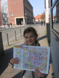 Wie ist es um das Orientierungsvermgen bestellt? Mnstersche Geographie-Didaktiker schicken Kinder durch die Innenstadt.