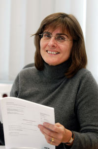 Prof. Dr. Barbara Stollberg-Rilinger erhlt den Kulturpreis der Kaufleute an der Salzstrae.