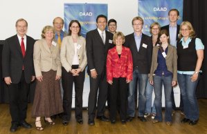 Auszeichnung von Nicolas Kipp (fnfter von rechts) beim DAAD in Bonn