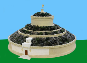 Das Modell des Augustus-Mausoleums