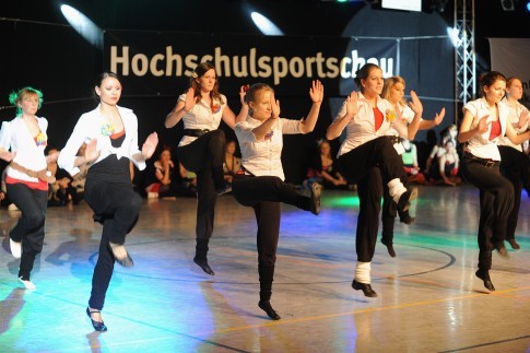 Besonders das vielfltige Tanz-Repertoire des Hochschulsports...