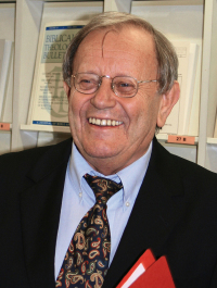 Prof. Dr. Erich Zenger bei der Verleihung der Buber-Rosenzweig-Medaille