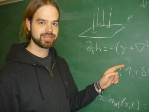 Christian Diddens erhlt den Infineon-Master-Award im Wintersemester 2010/11.