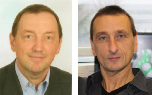 Prof. Dr. Reinhard Emmerich (links) und Prof. Dr. Stefan Grimme