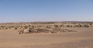 Umm Ruweim im Wadi Abu Dom, einem nur saisonal wasserführenden Flusstal in der Wüste Bayudae