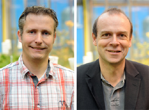 Dr. Christian Schulze Gronover (links) und Prof. Dr. Dirk Prüfer