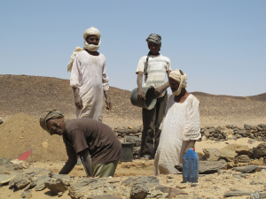 Ausgrabungen in der Wste Umm Ruweim (Sudan)