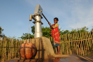 In Anosikely auf Madagaskar konnten Brunnen fr 1.800 Menschen gebaut werden.