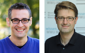 Prof. Dr. Martin Burger (l.) und Prof. Dr. Thorsten Kleine