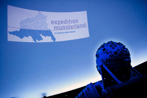 Der Startschuss zur "Expedition Mnsterland" fiel im Planetarium in Mnster.