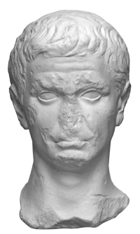 Abguss des Privatbildnisses eines Rmers in der Art von Bildnissen des Kaisers Augustus