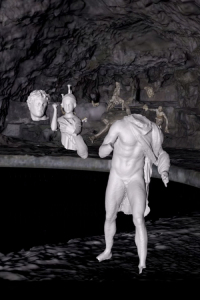 3D-Rekonstruktion der "Grotta di Tiberio" und ihres Skulpturenprogramms
