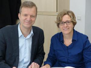 Prof. Dr. Thomas Groblting und Dr. Sabine Kittel