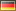 deutsche Flagge, 16 Pixel breit, 11 Pixel hoch