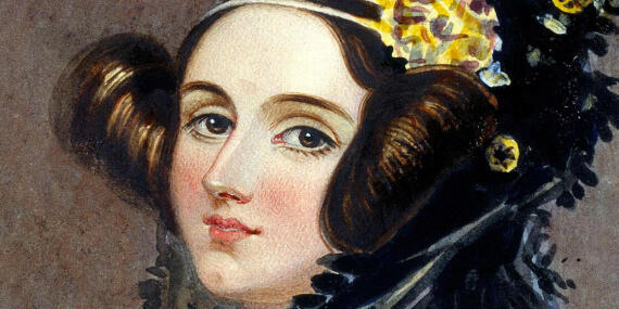 Ada Lovelace Chalon Portrait