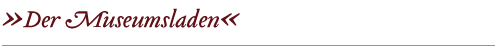 Museumsladen