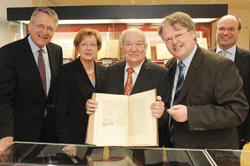 Handover of the Remy Collection to the Bible Museum