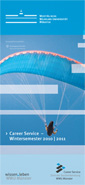 Programmheft des Career Service