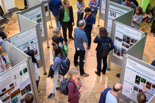 Monday evening at the CiM Symposium – a chance to gain new insights and talk about research.