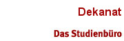 Das Studienbüro