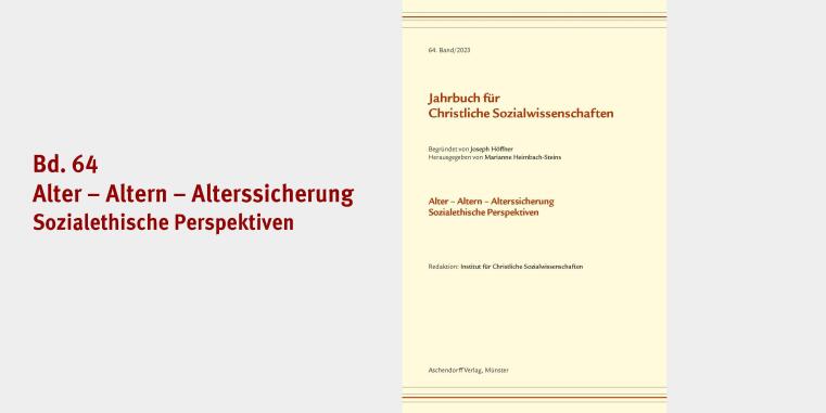Slider Jahrbuch für Christliche Sozialwissenschaften Band 64