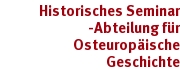 Abteilung für Osteuropäische Geschichte