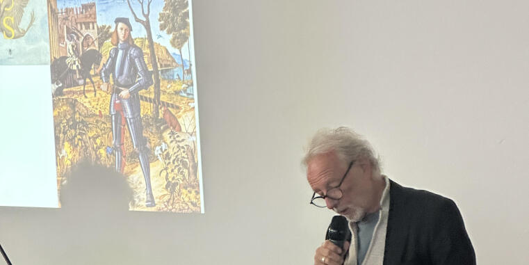 Stefan Hertmans liest aus seinem Roman "Dius".