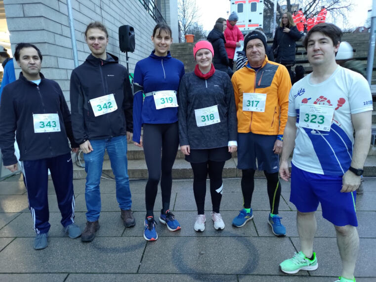 The climatologists at the Aasee run