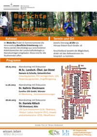 Programm Berufliche Orientierung 2013