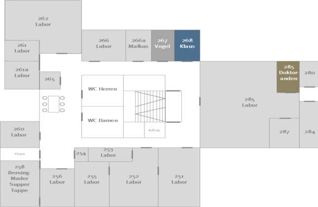 Raumplan Iloek 2 Etage