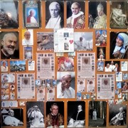 Barbato Papstbilderwand