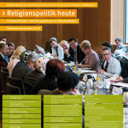 Plakat Ringvorlesung 'Religionspolitik heute' (Exzellenzcluster)