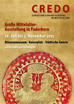 Plakat der Ausstellung „CREDO – Christianisierung im Mittelalter“