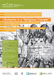 Poster „Bulwarks in a Religious Triangle“