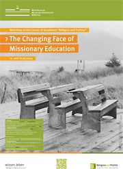 Plakat der Tagung „The Changing Face of Missionary Education“