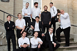 Das Ensemble für gregorianischen Gesang VOX WERDENSIS (Foto: Dominik Schneider)