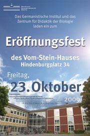 Plakat Eroeffnungsfest Vom Steinhaus