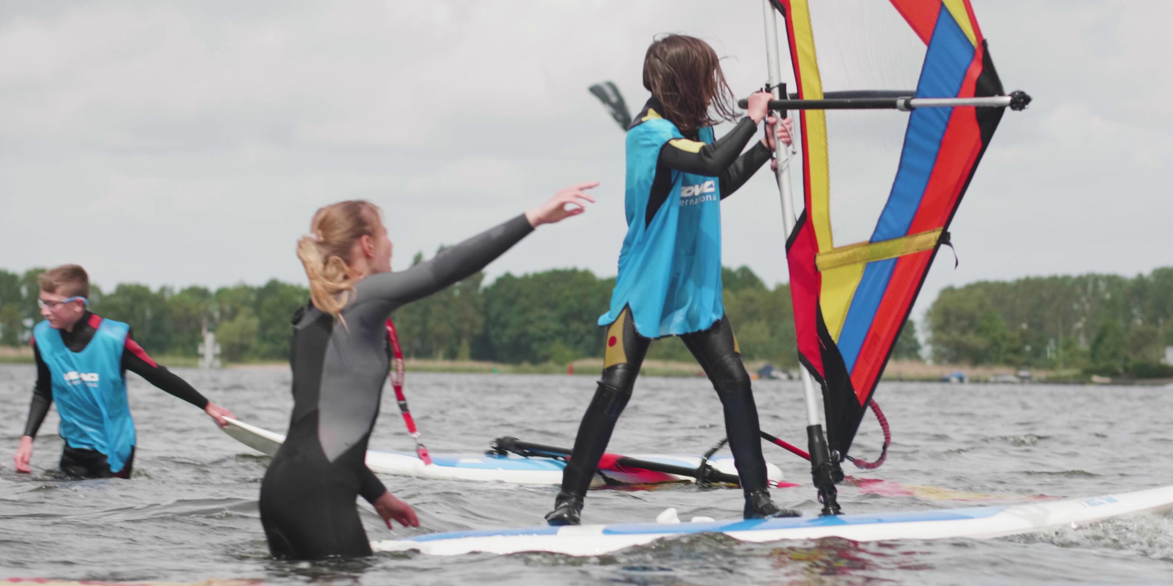 Wassersportwochende mit krebskranken Kindern am Veluwemeer