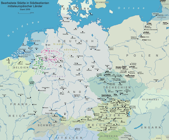 Europaeische Staedteatlanten