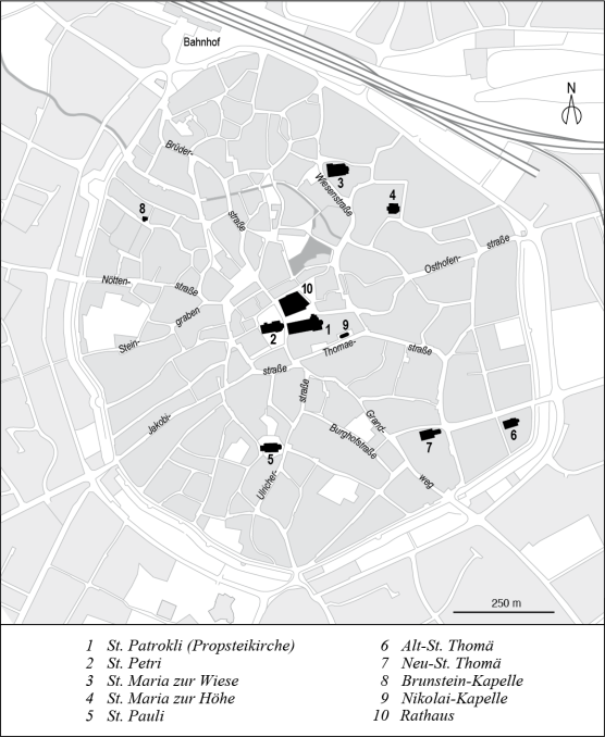 Stadtplan Soest Neu